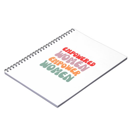 Les femmes autonomisées - Carnet Spiral (Côté gauche)