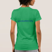 Les femmes bleues de Faery affinent le T-shirt de (Dos)