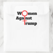 Les femmes contre Trump Sticker (Sac)