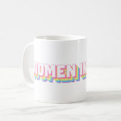 Les femmes dans le logo STEM Mug (Devant gauche)
