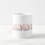 Les femmes dans le logo STEM Mug (Centre)
