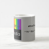 Les Femmes Dans Les Médias Classique Gris De Mug (Centre)