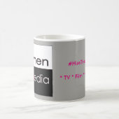 Les Femmes Dans Les Médias Classique Gris De Mug (Centre)