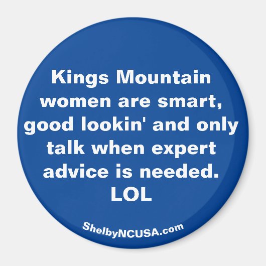 Les femmes de Kings Mountain sont ... aimant (Devant)