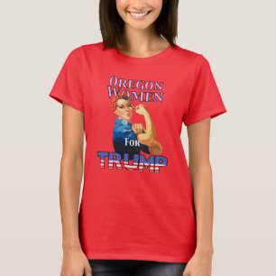 Les Femmes De L'Oregon Pour Trump T-Shirt