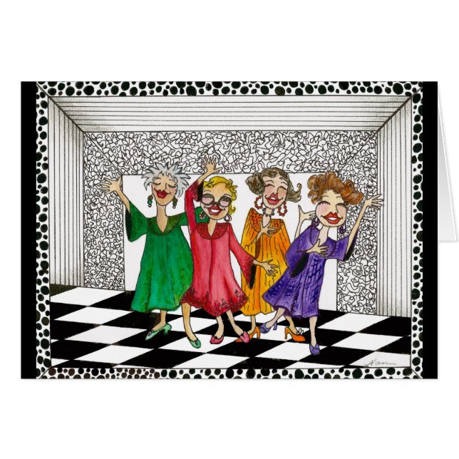 Les femmes de Whimsical se produisent en chanson e (Devant horizontal)