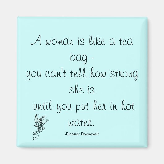 Les femmes fortes citent Roosevelt Magnet (Devant)