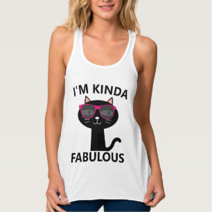 LES FEMMES FUNNY & FLIRTY CAT T-Shirts