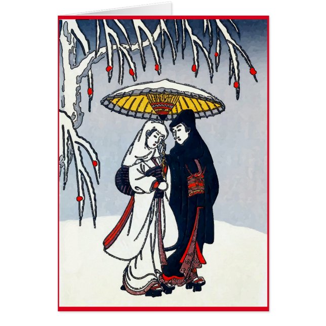 Les femmes japonaises en neige (Devant)