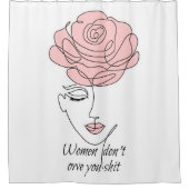 Les femmes ne vous doivent pas le rideau de douche (Devant)