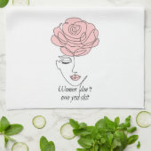 Les femmes ne vous doivent pas serviette de cuisin (Plié)