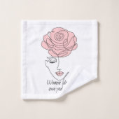 Les femmes ne vous doivent pas un ensemble de serv (Gant de toilette)