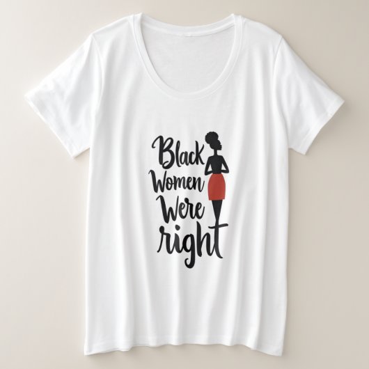 Les Femmes Noires Avaient Raison. (Design devant)