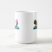 Les femmes noires conduisent avec la tasse d'amour (Centre)