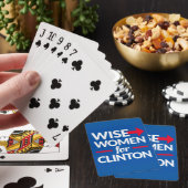 Les FEMMES SAGES POUR des cartes de jeu de CLINTON (In Situ)