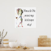 Les femmes sont comme le vin, Drôle de dire Poster (Cuisine)