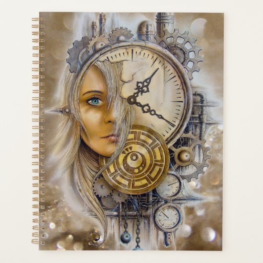 Les femmes Steampunk à temps (Devant)