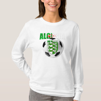 Les Fennecs Algerije voetbal schildgeschenken T-shirt