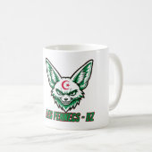 Les Fennecs DZ – Mug pour les fans de football alg (Devant droit)