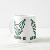 Les Fennecs DZ – Mug pour les fans de football alg (Devant gauche)