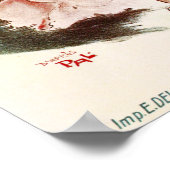 LES FETARDS Opera Theater Du Palais Koninklijk Fra Poster (Hoek)