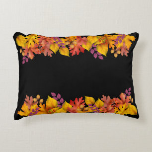 Les Feuilles Coussins de Thanksgiving de l'automne