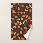 Les Feuilles d'automne en chute libre (Serviette à main)