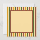 Les feuilles d'automne sont en baisse de la carte  (Dos)