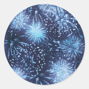 Les feux d'artifice explosent les autocollants