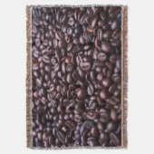 Les fèves de café jettent une couverture (devant Vertical)