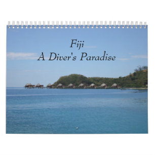 Les Fidji - calendrier mural du paradis 2018 d'un