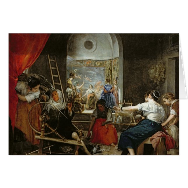 Les fileurs, ou la fable de l'arachné, 1657 (Devant horizontal)