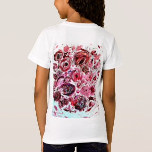 Les filles affinent le T-shirt Passionred du