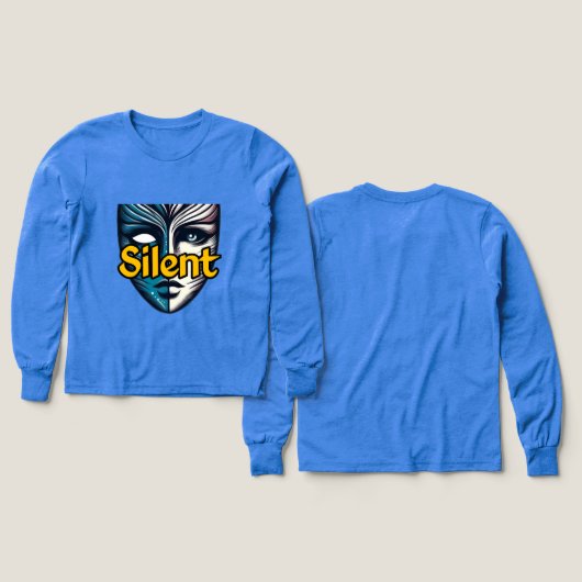 Les Filles Bella+Canvas Tri-Mélange Chemise À Manc (Motif recto et verso)