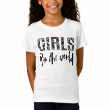 Les filles courent le T-shirt du monde