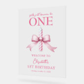 Les Filles De Bow Rose Voulaient Être Un 1Er Anniv (Angle)