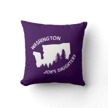 Les filles de Job Washington - Coussin