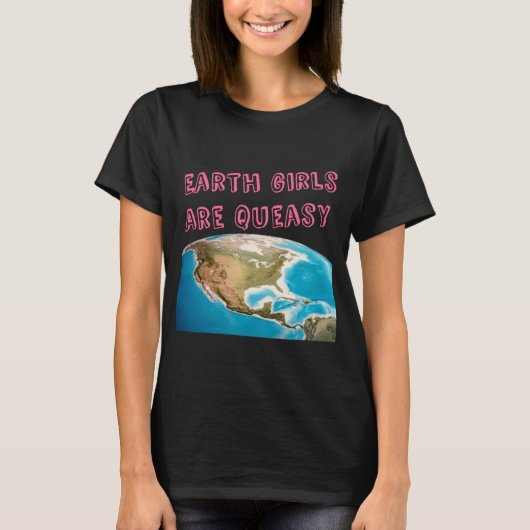 Les Filles de la Terre sont des T-shirts féministe (Devant)