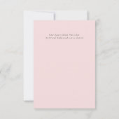 Les filles des bois Christening Invitations Baptêm (Dos)