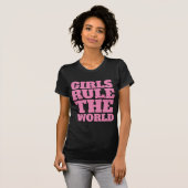 LES FILLES DIRIGENT LE MONDE LES T-shirts Dames Te (Devant entier)