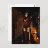 Les filles gothiques sous la carte postale (Devant / Derrière)