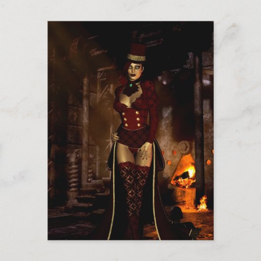 Les filles gothiques sous la carte postale (Devant)