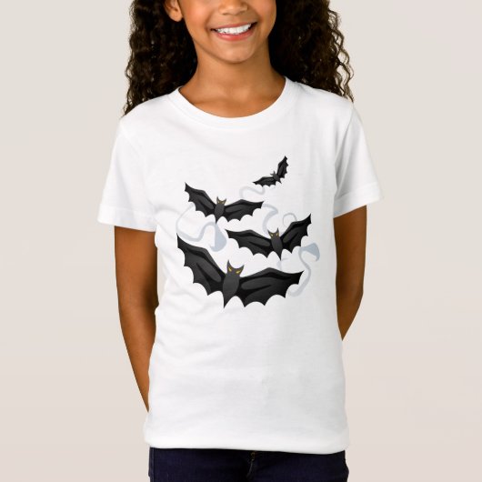 Les filles Halloween manie la batte le T-shirt (Devant)