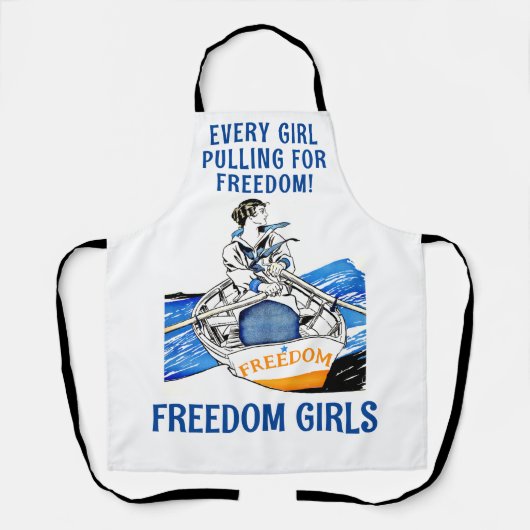 LES FILLES LIBRES ! (agrandi) Tablier (Recto)