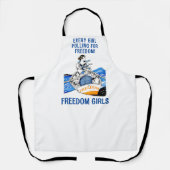 LES FILLES LIBRES ! (réduit) tablier (Recto)
