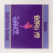 Les filles nées à la danse Puzzle personnalisé (Horizontal)