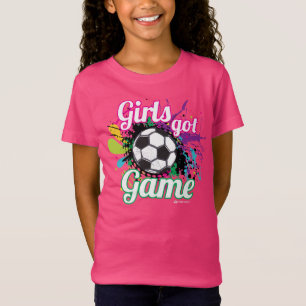 LES FILLES ONT OBTENU LE T-SHIRT DU FOOTBALL DE