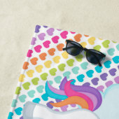 Les filles ont personnalisé la serviette de (En situation)