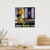 Les Filles Patinent Aussi ! - Poster de I'm G Skat (Cuisine)