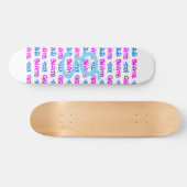 Les Filles Patinent Aussi ! - Skateboard blanc - ( (Horz)